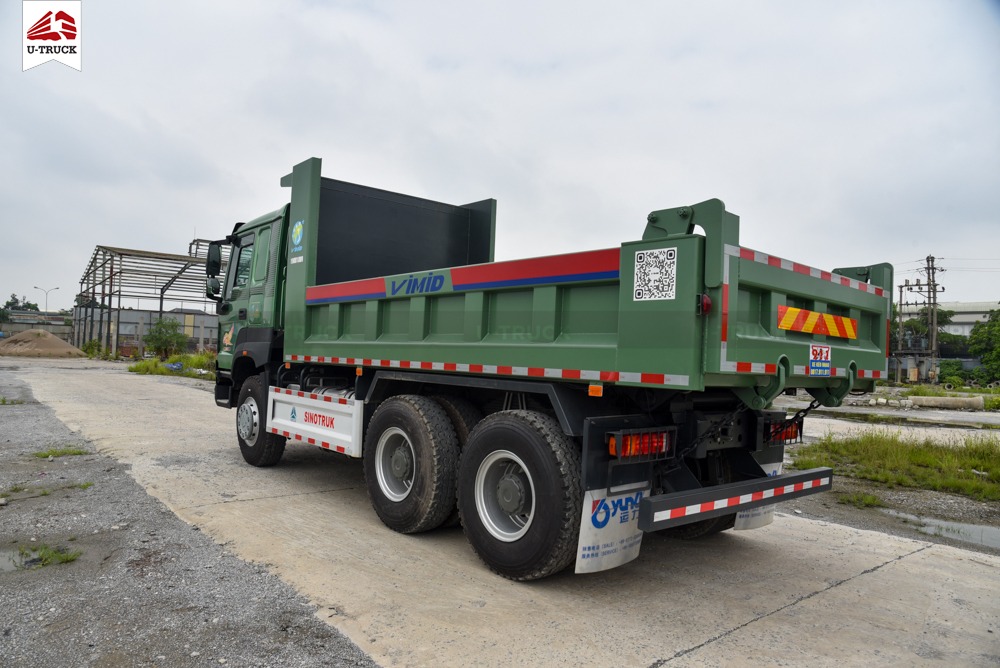 Howo V7-X 380HP 6×4 Dump Truck – Square-Shape Dump Box