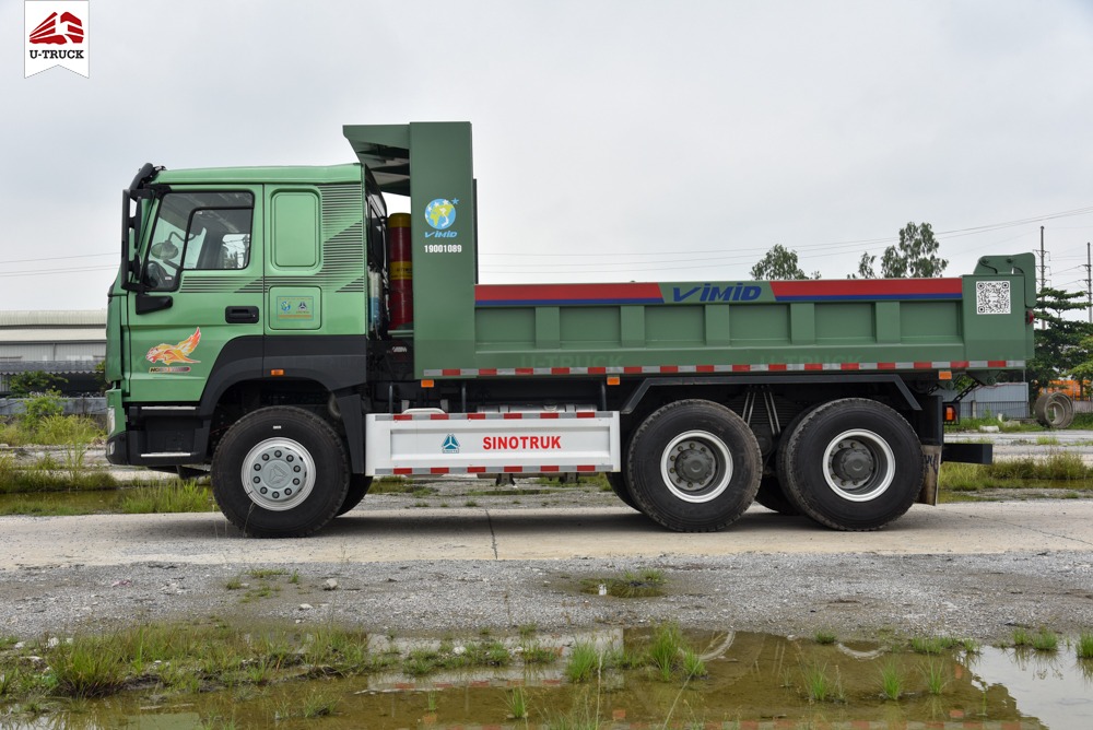 Howo V7-X 380HP 6×4 Dump Truck – Square-Shape Dump Box