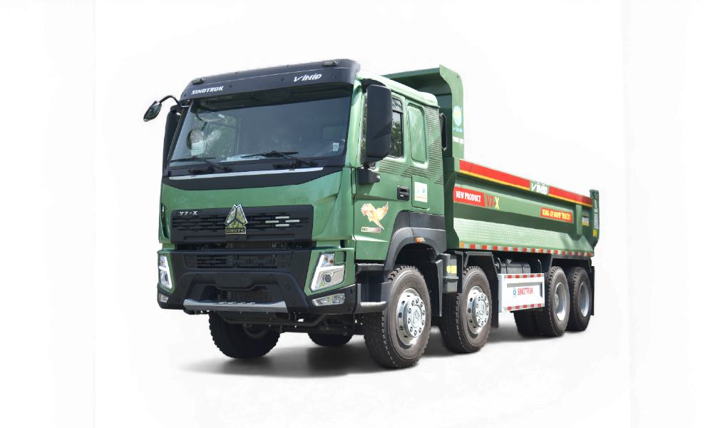 xe ben howo v7x 350 8x4 thùng đúc