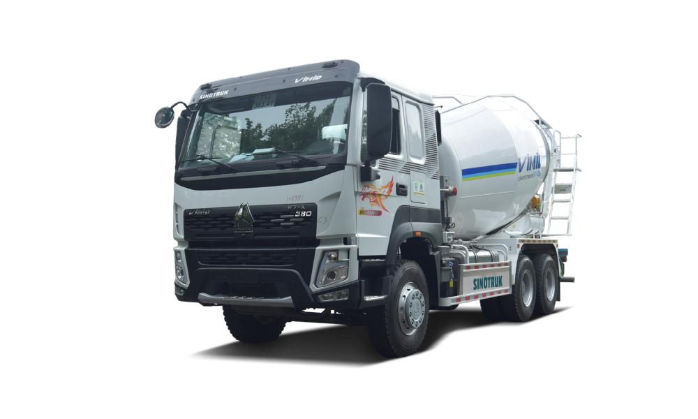 xe trộn bê tông Howo V7X 12m3