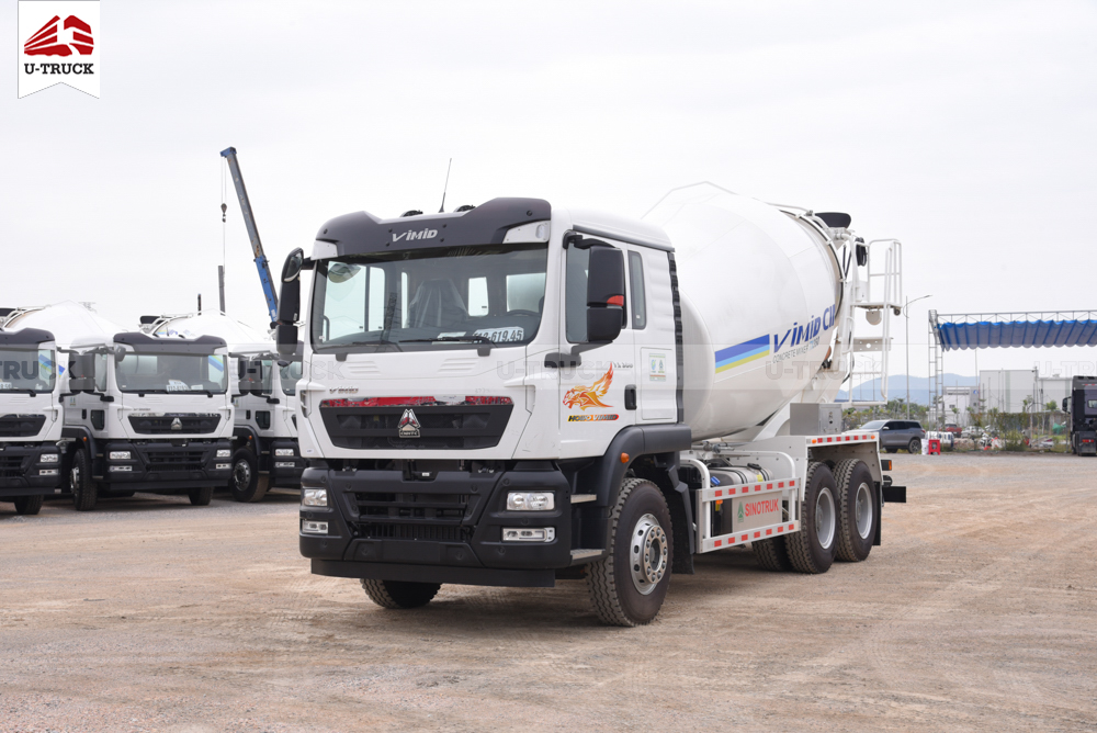 Howo TX 350HP 10m³ Concrete Mixer Truck