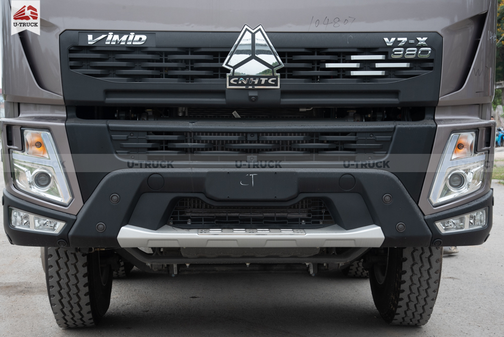HowoV7X 380 8×4 Dump Truck – Square Shape Dump Box (8+8)