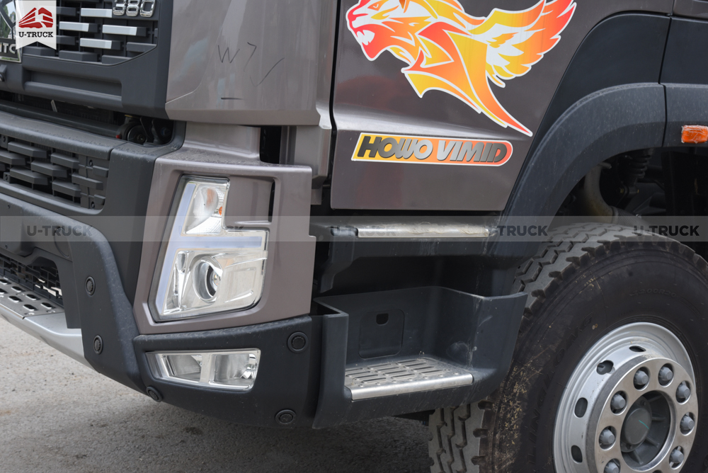 HowoV7X 380 8×4 Dump Truck – Square Shape Dump Box (8+8)