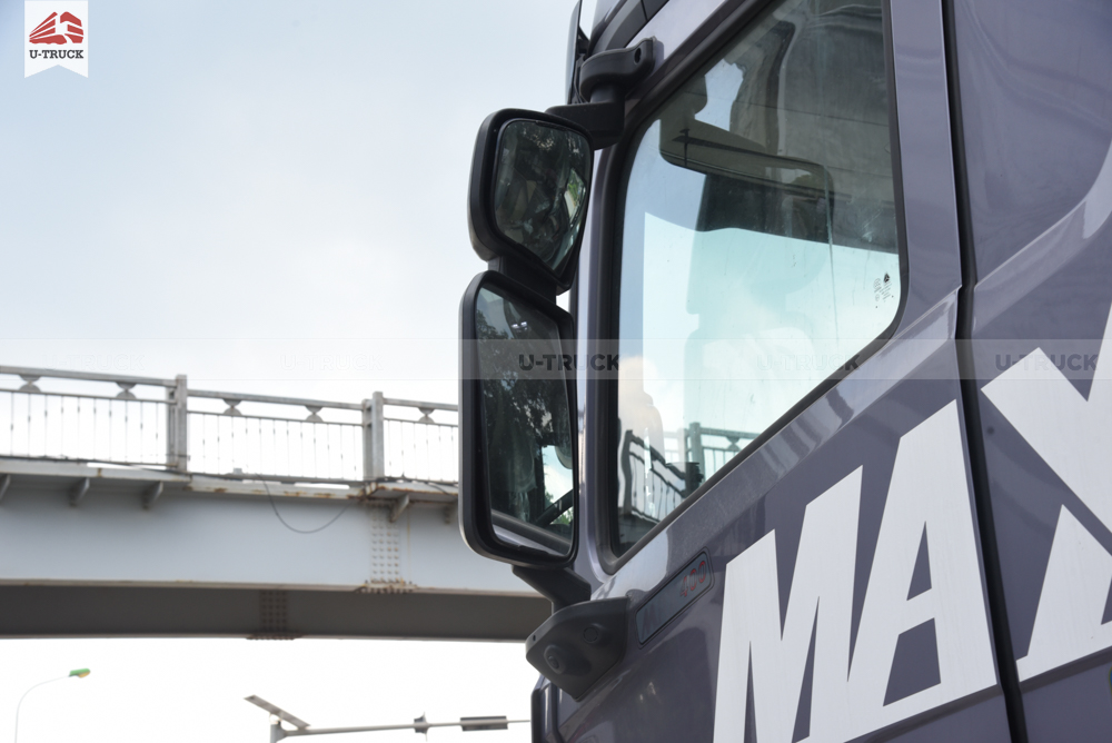 Xe tải HOWO MAX 400 8×4 khung mui nhập khẩu 9m7