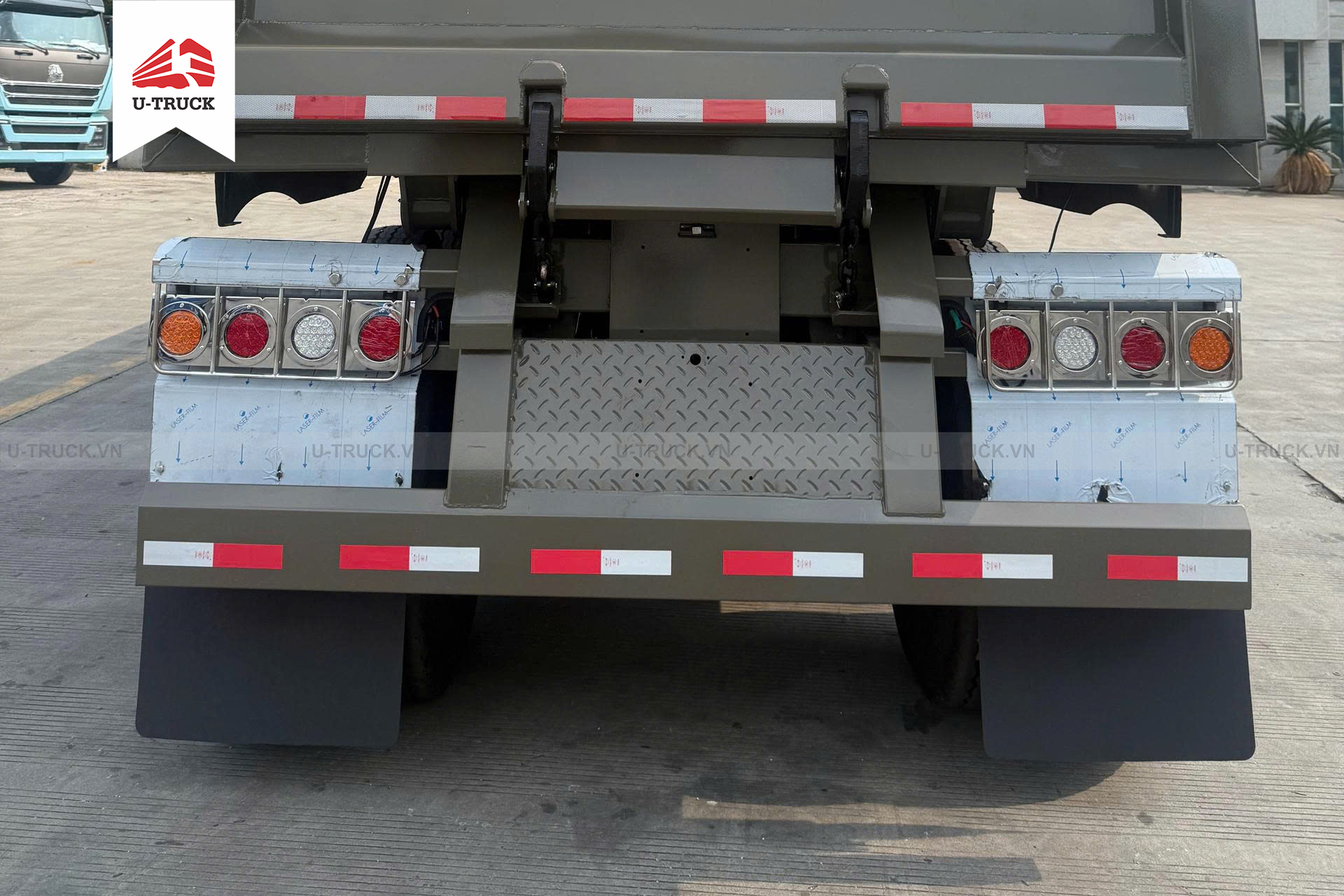 FUSHI U-Shape Dump Semi-Trailer – 7.96 Tons