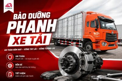Quy trình bảo dưỡng phanh xe tải giúp đảm bảo an toàn vận hành