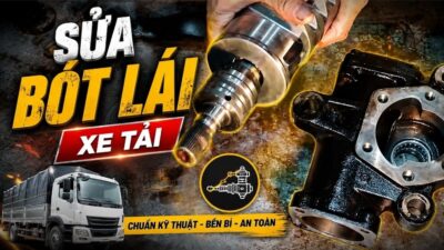Sửa bót lái xe tải: Dấu hiệu hư hỏng và cách khắc phục hiệu quả