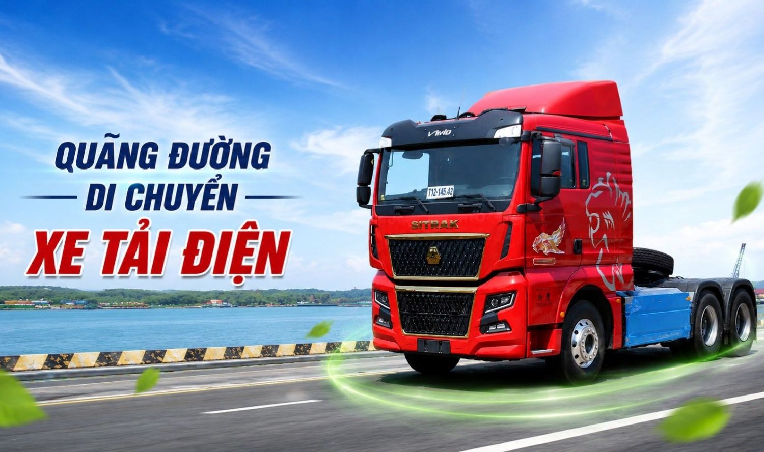 Quãng đường di chuyển xe tải điện