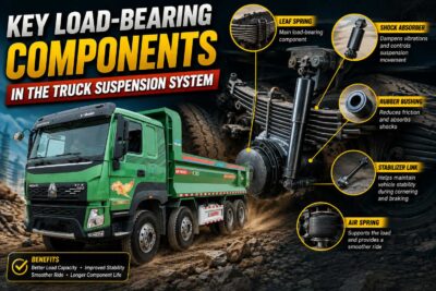 Key Load-Bearing Components of a Truck Suspension System