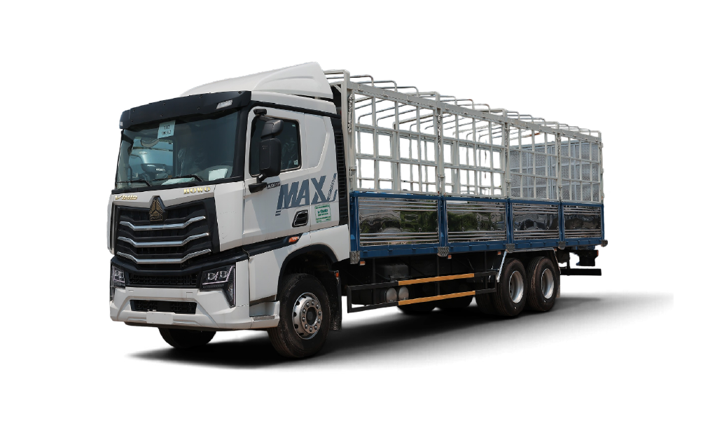 XE TẢI MAX 280 6X4 KHUNG MUI NÂNG BỬNG HÔNG 9M7
