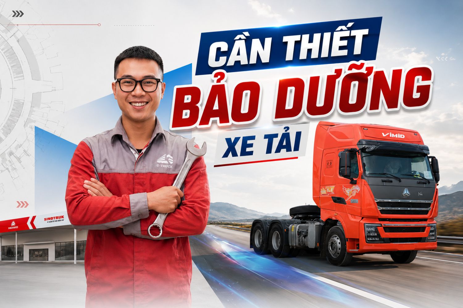 cần thiết bảo dưỡng xe tải