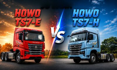 So sánh đầu kéo Howo TS7-E và Howo TS7-H: Điểm khác biệt?