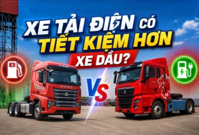 Đầu tư xe tải điện có tiết kiệm hơn xe dầu về lâu dài?
