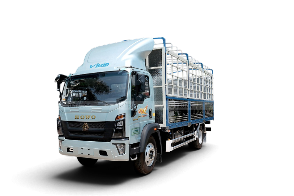 Xe tải thùng HOWO V750L 4x2 khung mui 6M3