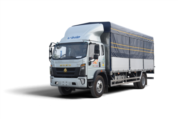 Xe tải thùng HOWO V950 4x2 khung mui bửng nhôm nâng bửng hông 7M