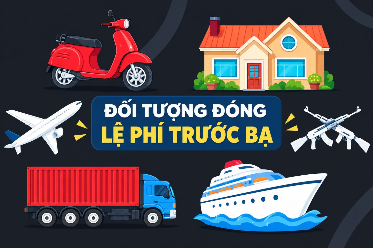 Đối tượng đóng lệ phí trước bạ