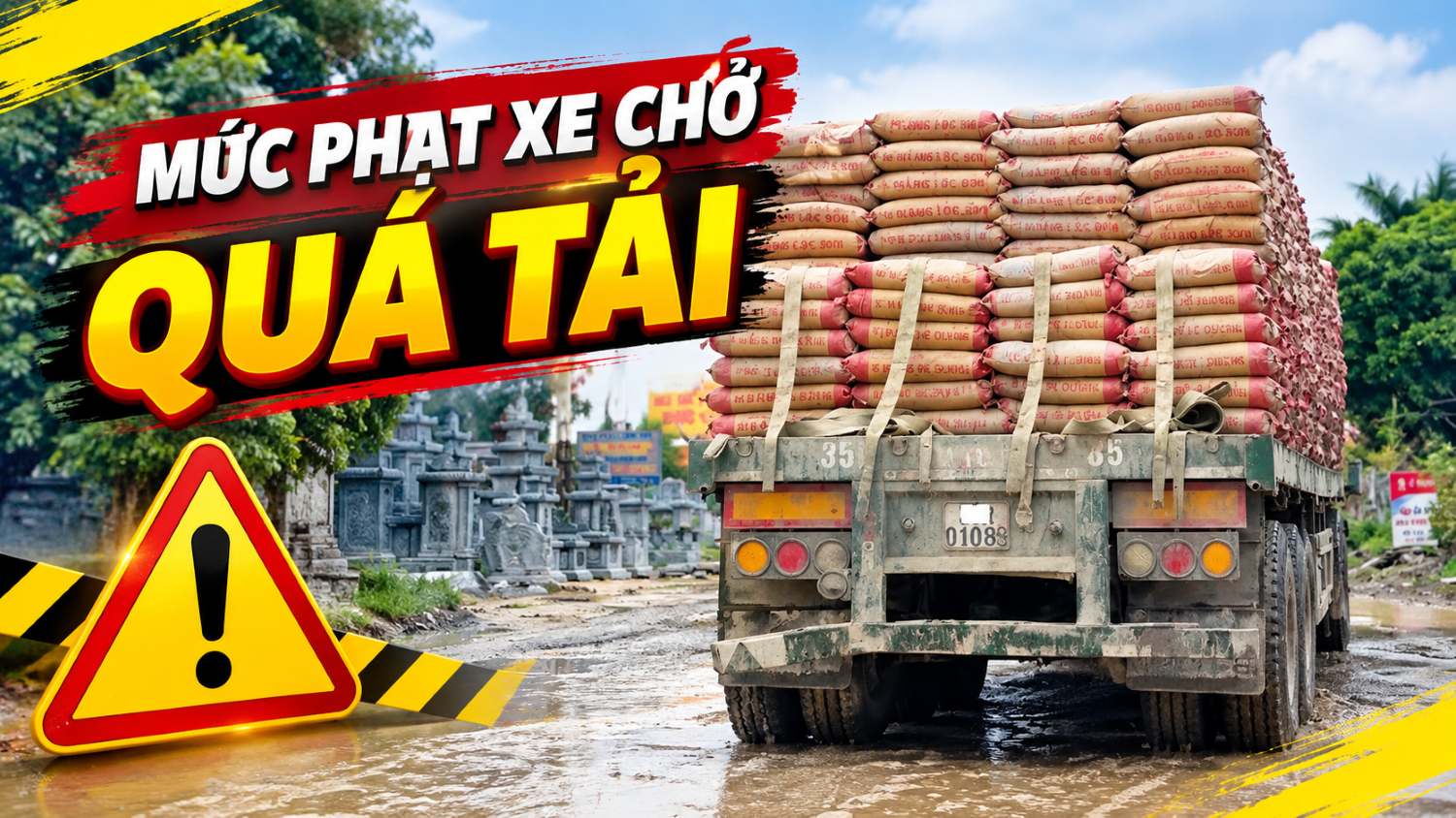 Mức phạt quá tải mới 2026 các mức 10% 30% 50% 100% 150%