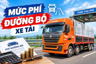Mức phí đường bộ xe tải, xe đầu kéo cập nhật mới 2026