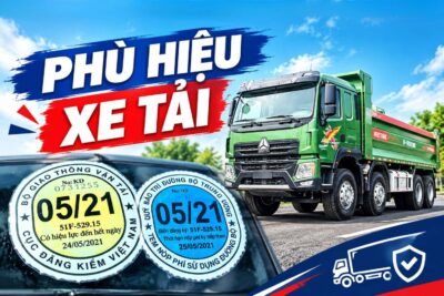 Phù hiệu xe tải là gì? Thiếu phù hiệu xe tải phạt bao nhiêu 2026?