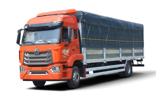 Xe tải thùng HOWO NX 240 4X2 khung mui nâng bửng hông 9M8