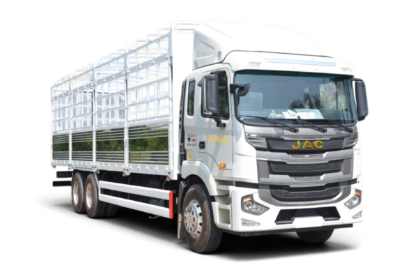 Xe tải thùng JAC A5 6×4 khung mui nâng bửng hông 9M9