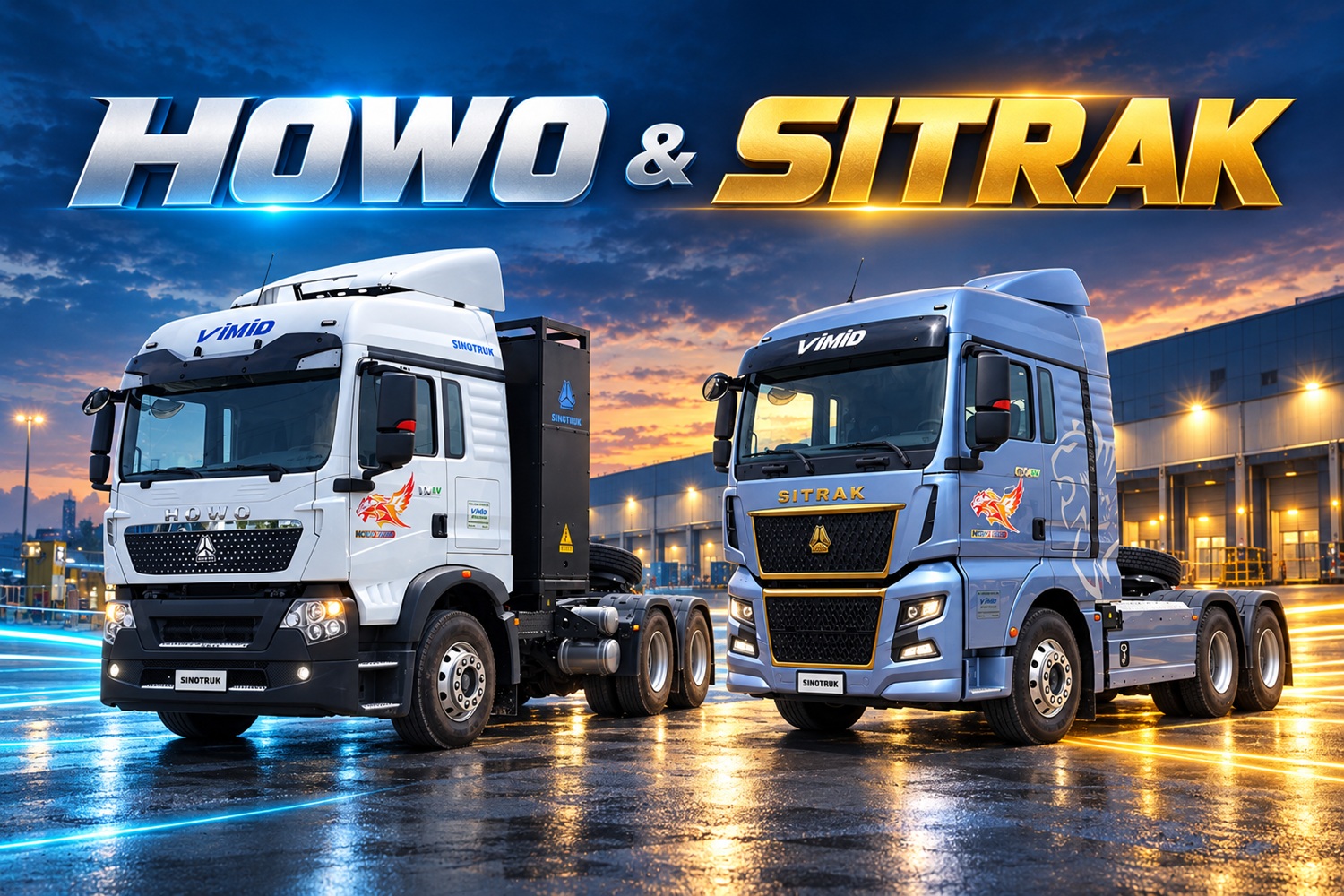 HOWO và SITRAK khác nhau thế nào?