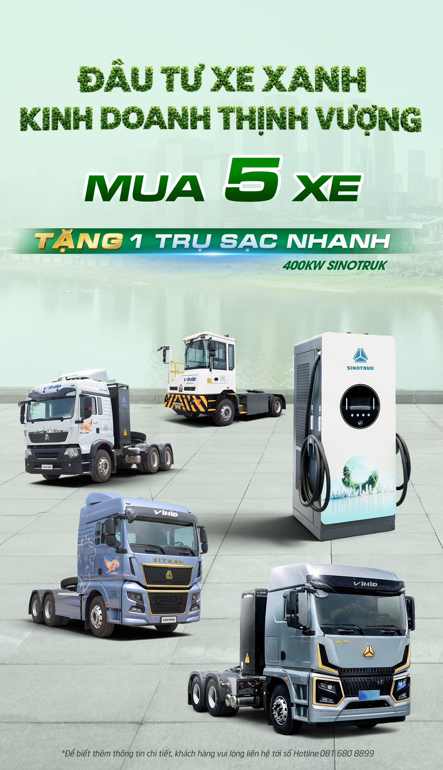 Khuyến mãi mua xe tải điện