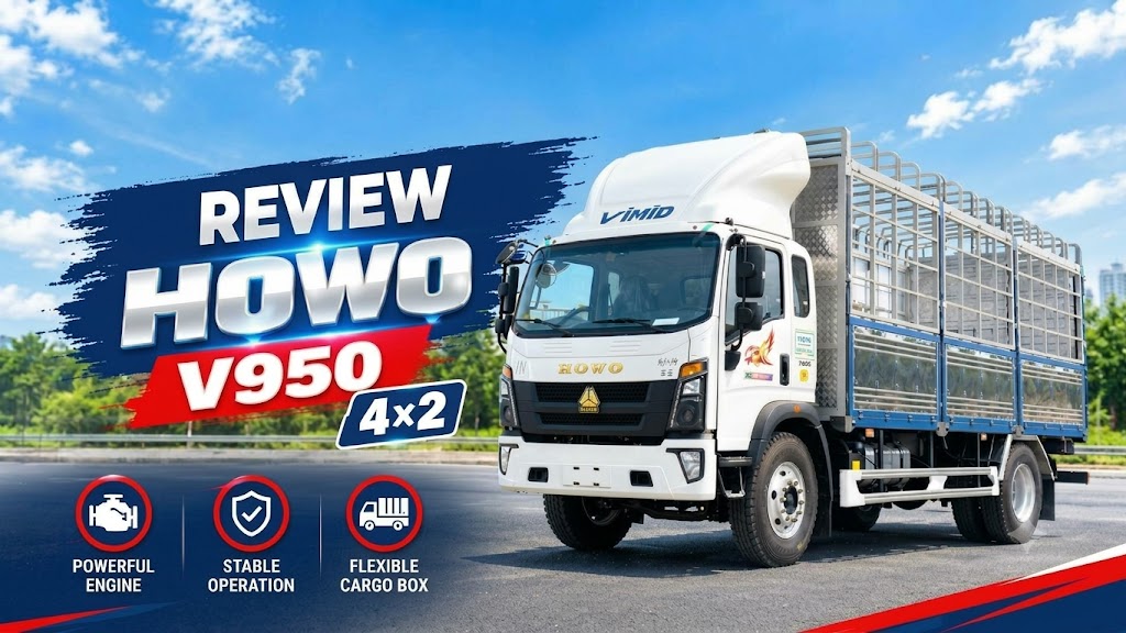 Review of the HOWO V950 4x2 7-Meter Light-Duty Truck