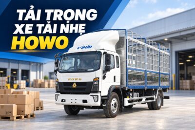 Xe tải thùng nhẹ HOWO bao nhiêu tấn? Tải trọng từng dòng xe