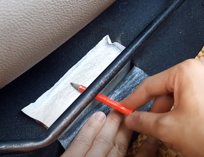 Cách cà số khung số máy