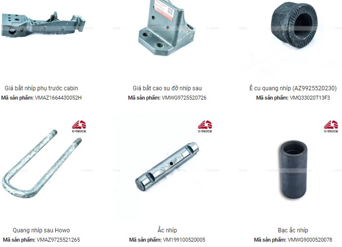 U-TRUCK phân phối phụ tùng xe tải chính hãng