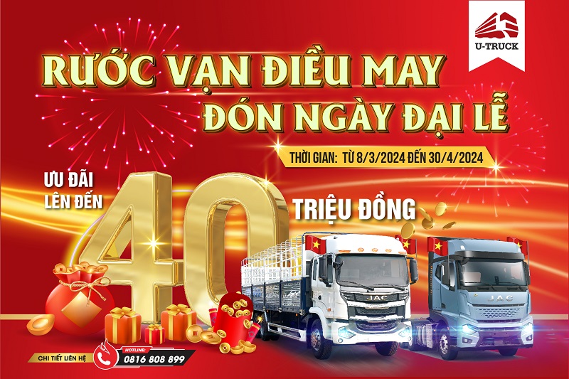 Khuyến mãi tải nặng JAC