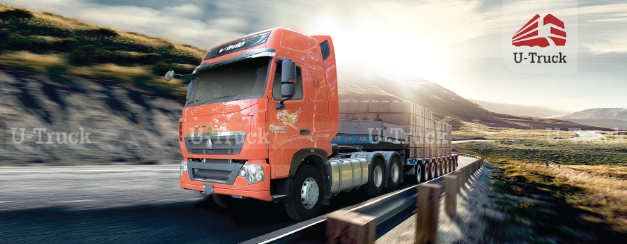 Ngoại thất xe đầu kéo HOWO MAN T7H 440 cầu láp