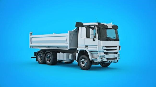 Hình ảnh chiếc xe ben 3,5 tấn